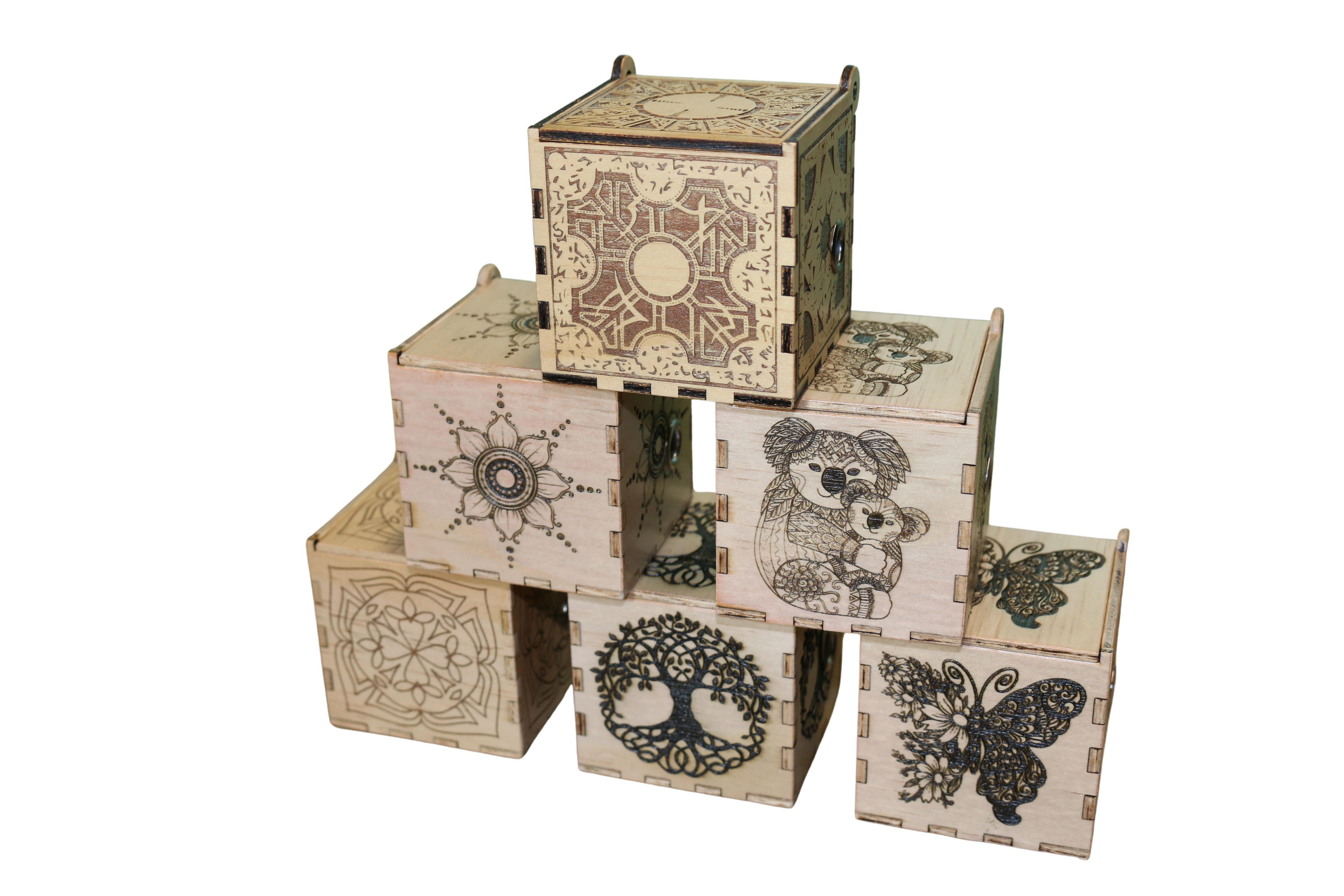 Engraved Music Boxes