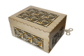 Jewellery Box Art Deco Flower with Stamen