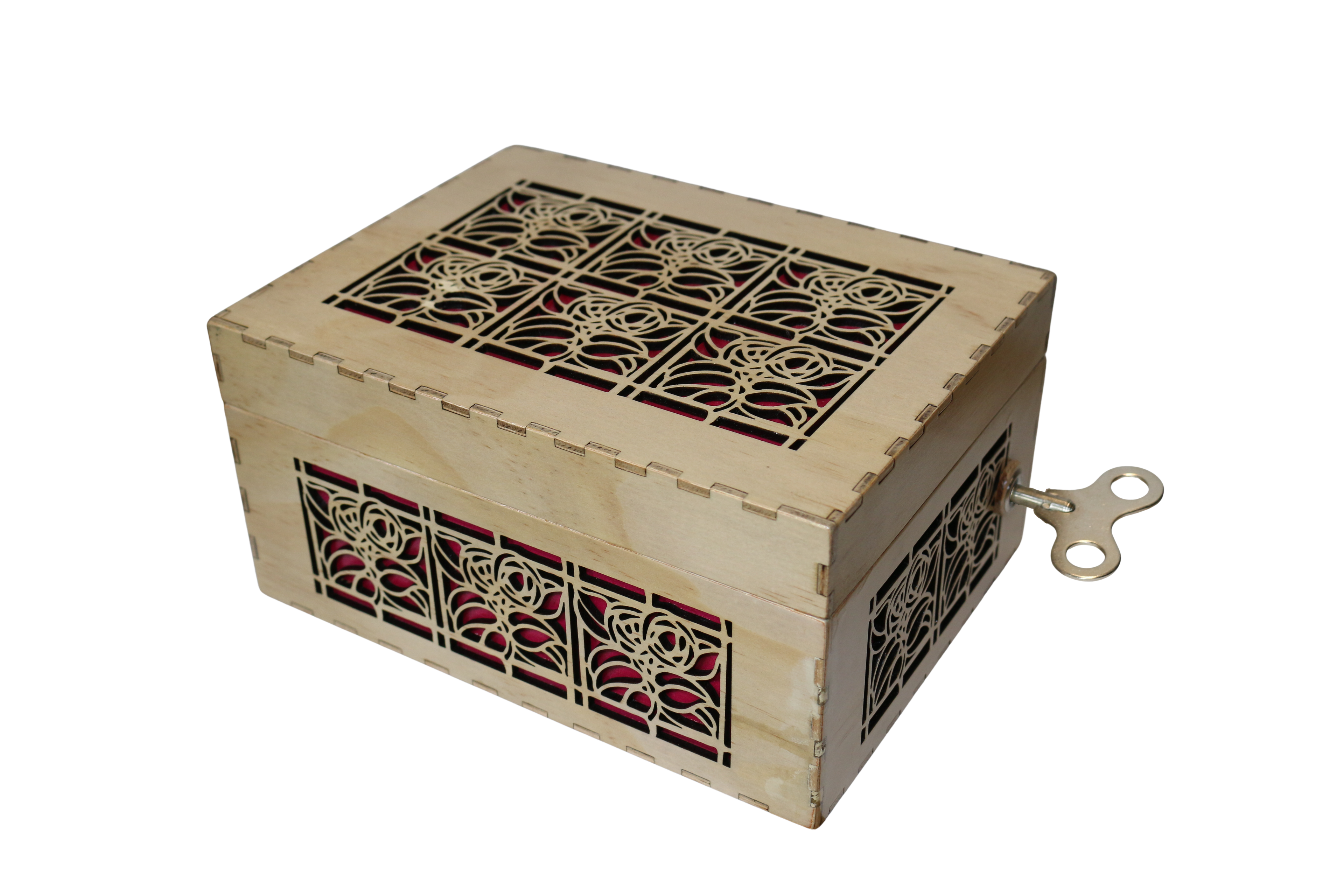 Jewellery Box Mackintosh Rose